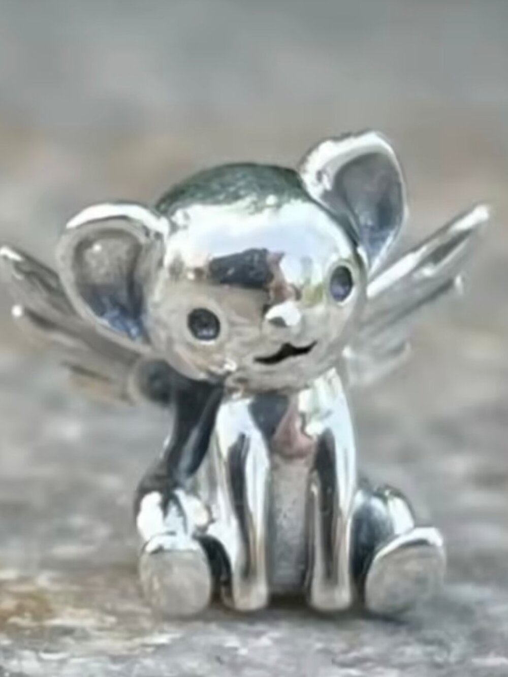 Sakura Card Captor Kero S925 Silver Charm Bead Fits Pandora Bracelets